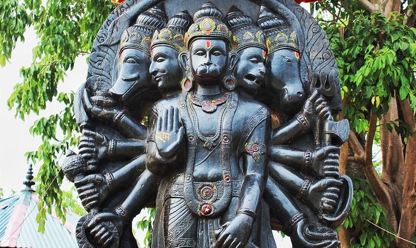 panchamukhi hanuman temple rameshwaram